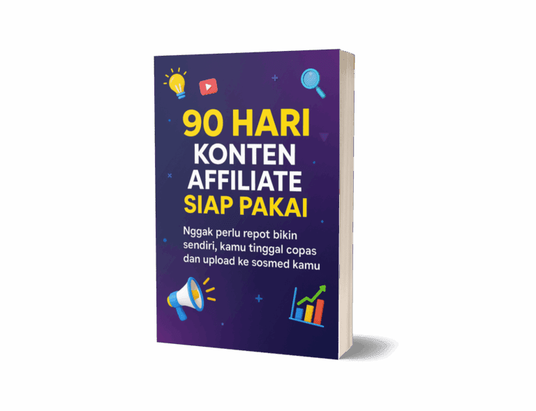 90 Hari Konten Affiliate Siap Pakai