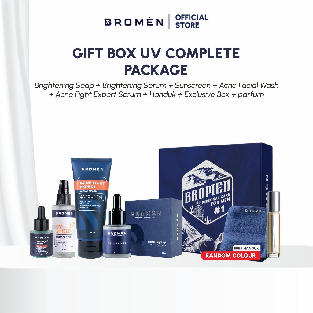 BROMEN Paket Gift Box - Acne UV Complete Package