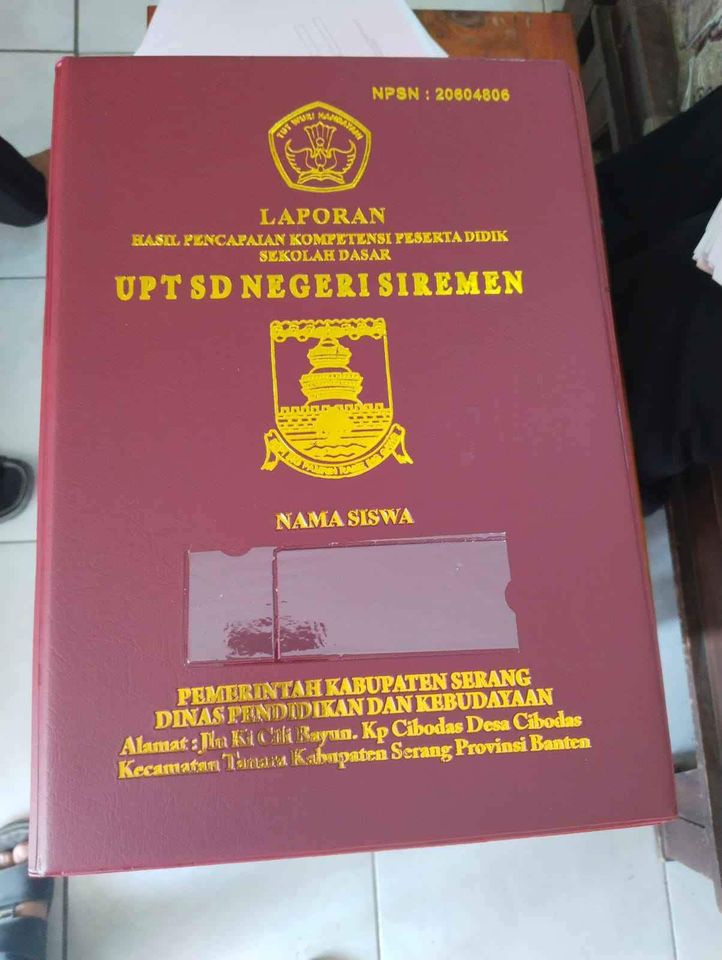 jasa bikin sampul ijazah dan rapor tk sd smp dan sma di Bandar Lampung