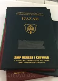 jasa cetak sampul ijazah dan rapor tk sd smp dan sma di Lampung Utara