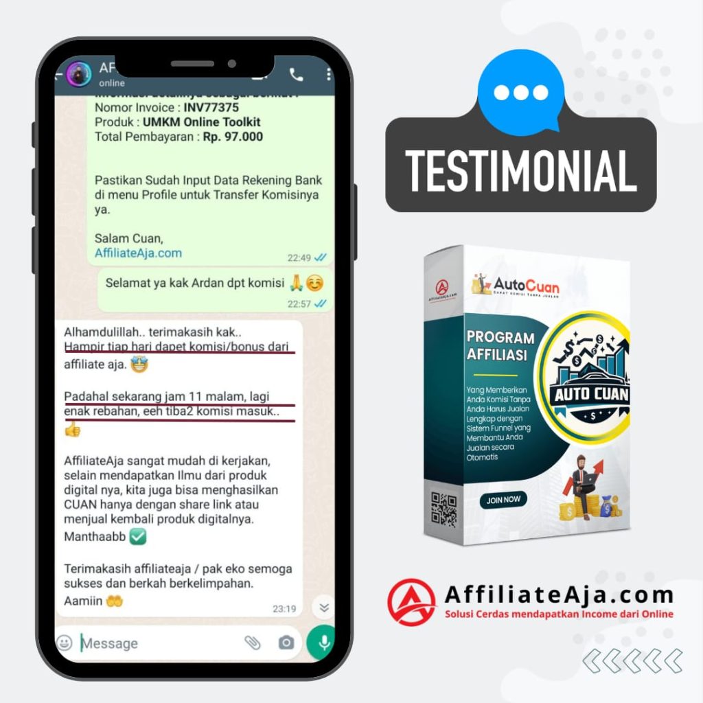 testimoni produk digital